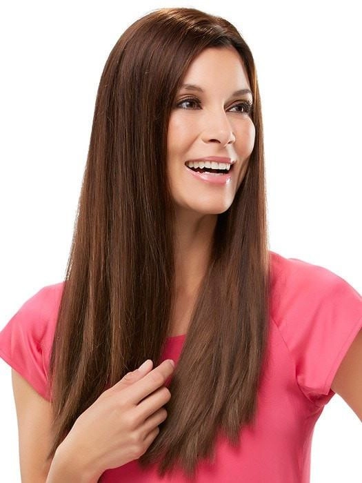 18" Top Form | Remy Human Hair Topper (Full Mono)
