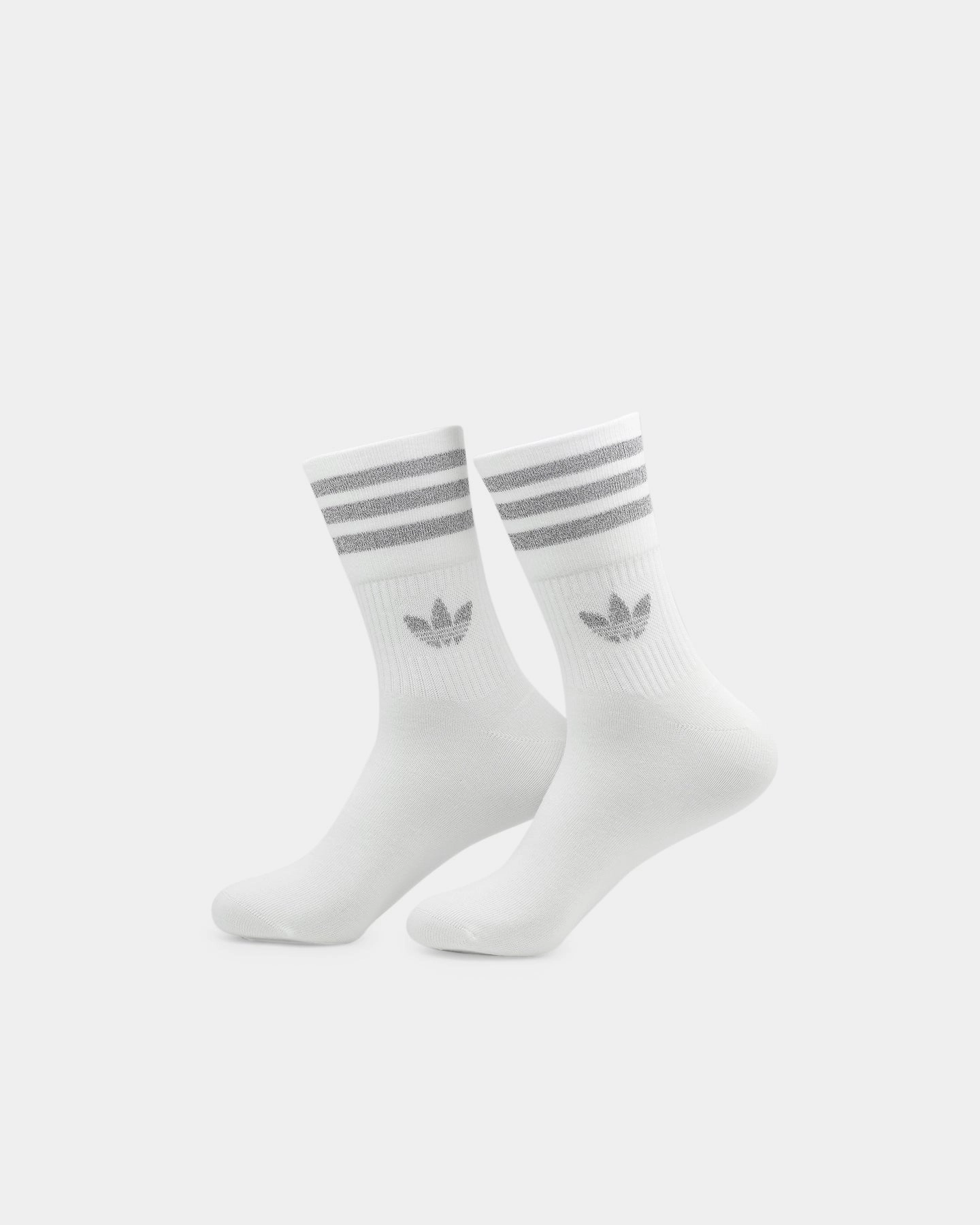 Adidas Crew Socks 2 Pack Black/Reflective