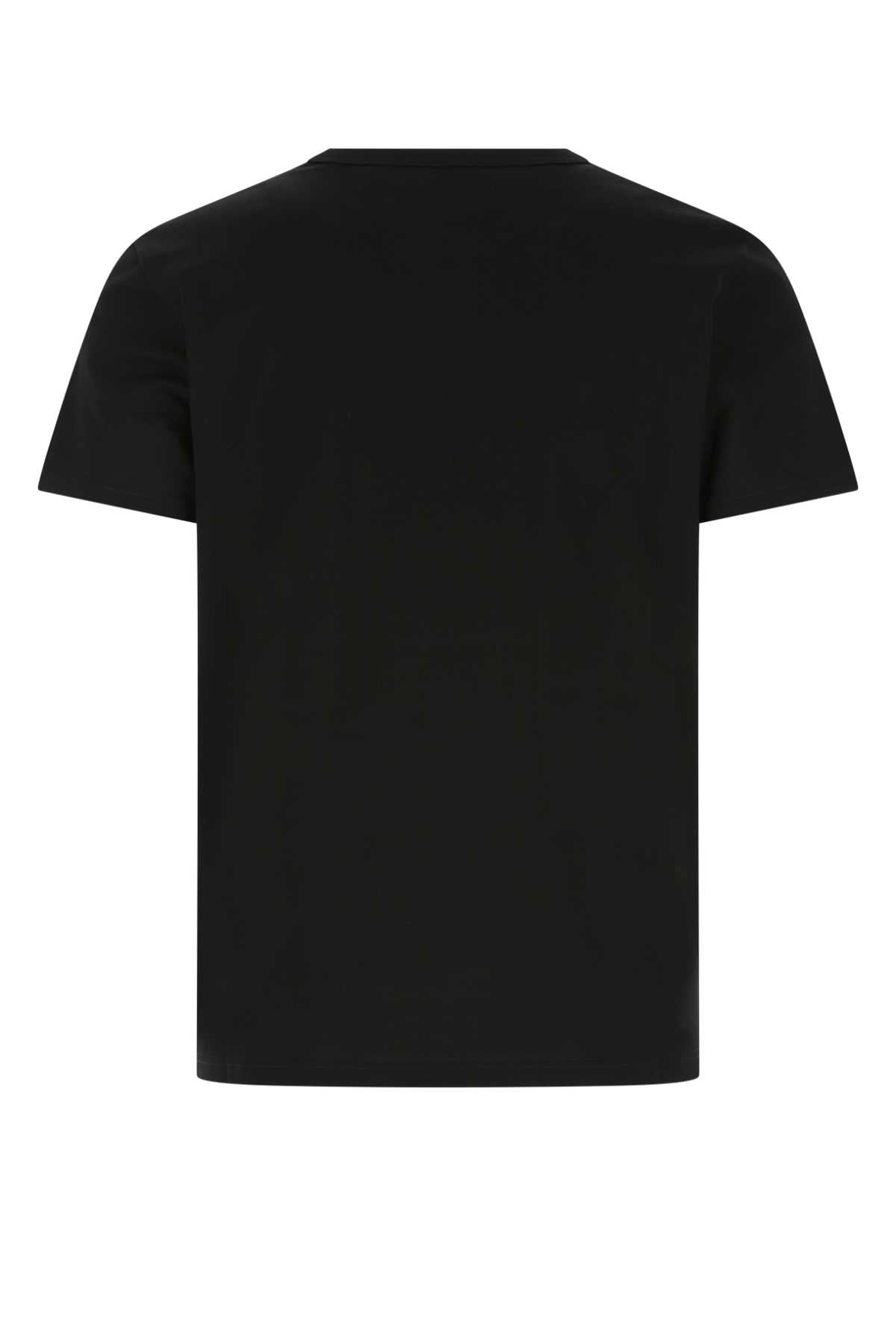Alexander McQueen Skull Embroidered Crewneck T-Shirt
