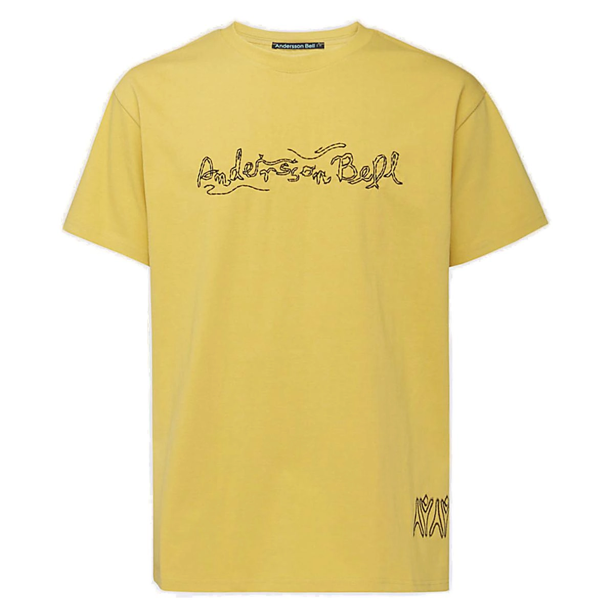 Andersson Bell Logo Embroidered Crewneck T-Shirt