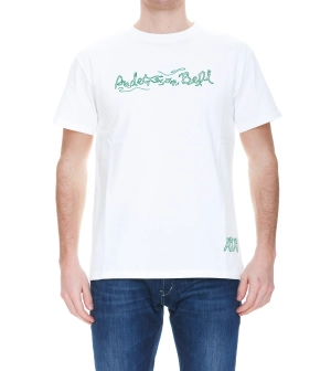 Andersson Bell Logo Embroidered Crewneck T-Shirt