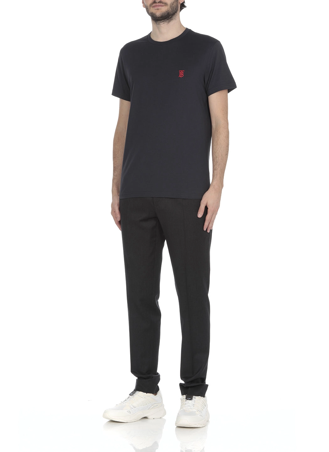 Burberry Embroidered Logo T-Shirt