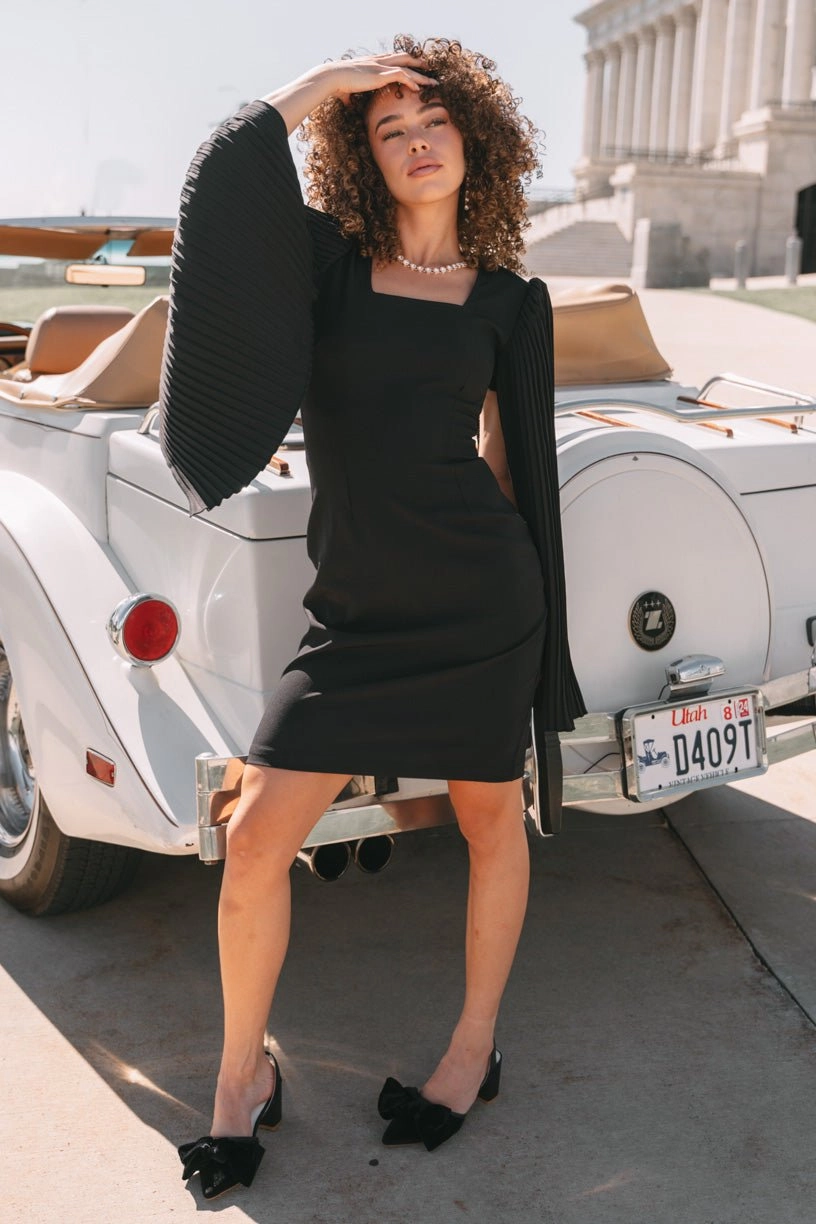 Cape Dress - FINAL SALE