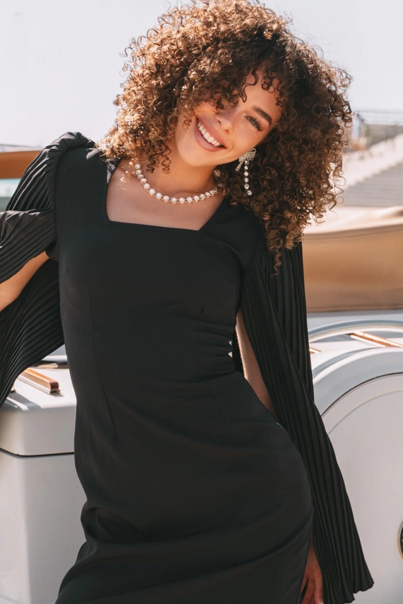 Cape Dress - FINAL SALE