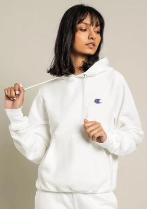Champion Womens Small C Boyfriend Fit Logo Hoodie