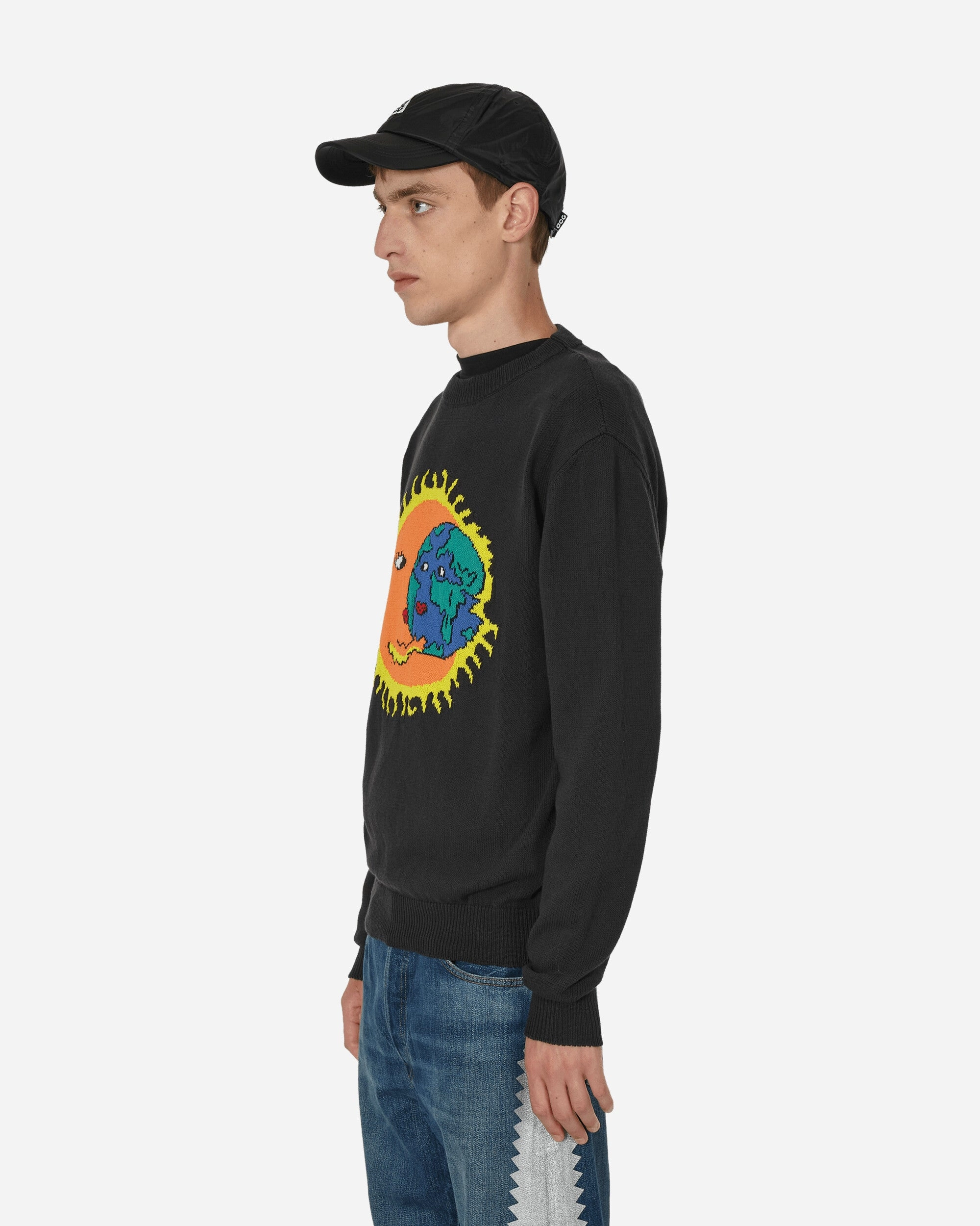 Character Crewneck Sweater Black
