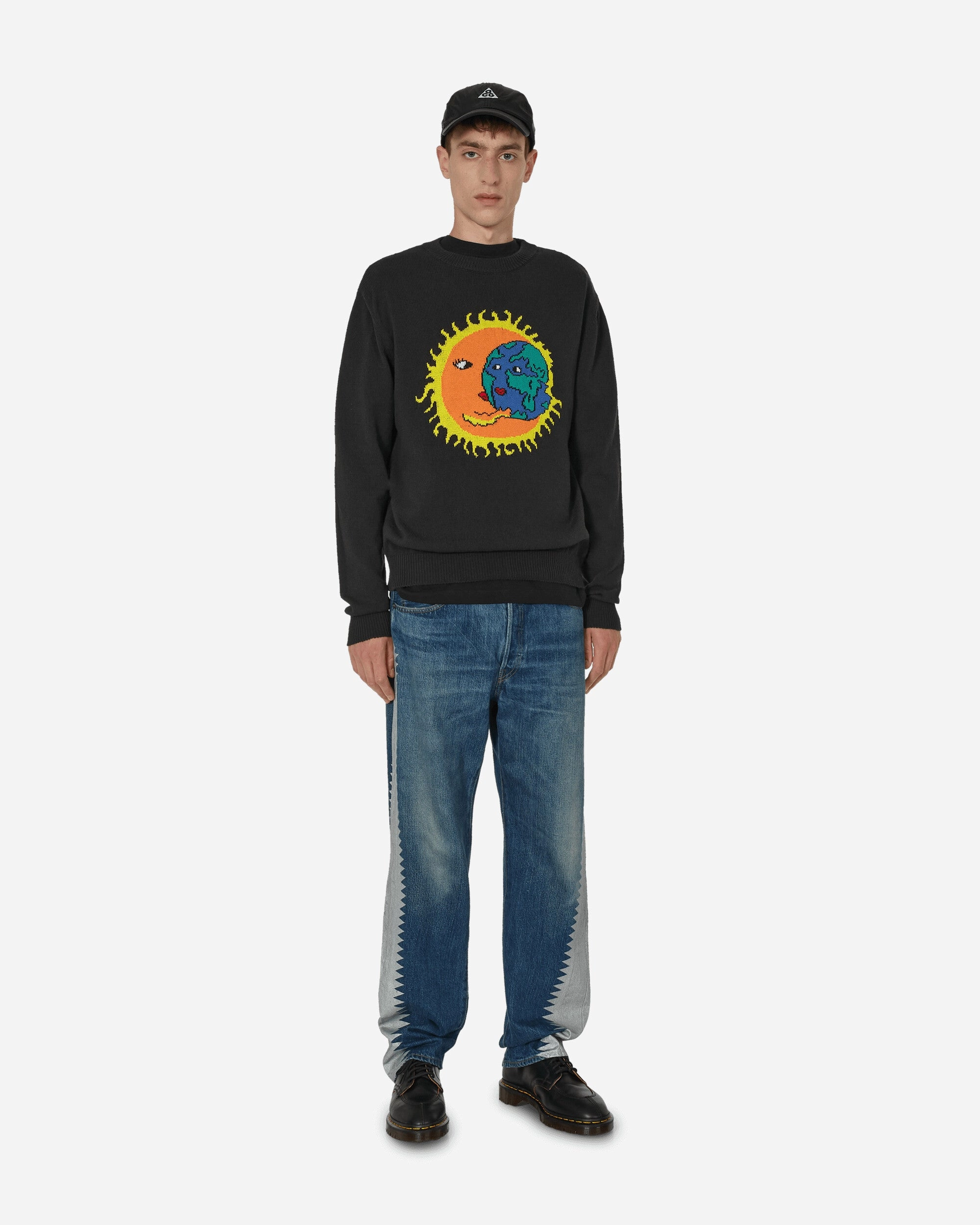 Character Crewneck Sweater Black
