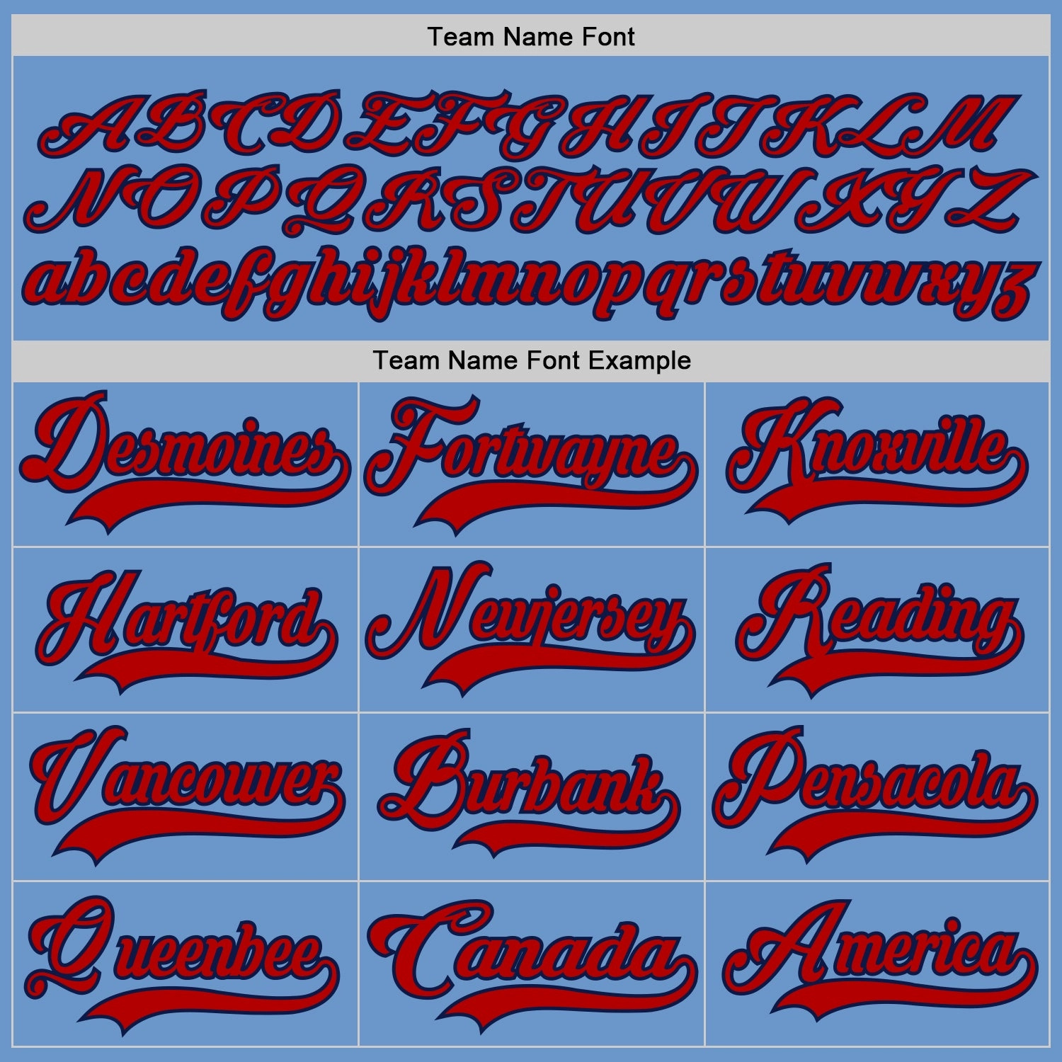 Custom Light Blue Red-Navy Hockey Jersey