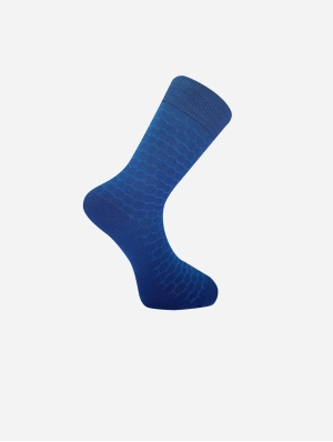 Dots Unisex Organic Cotton Socks | Blue