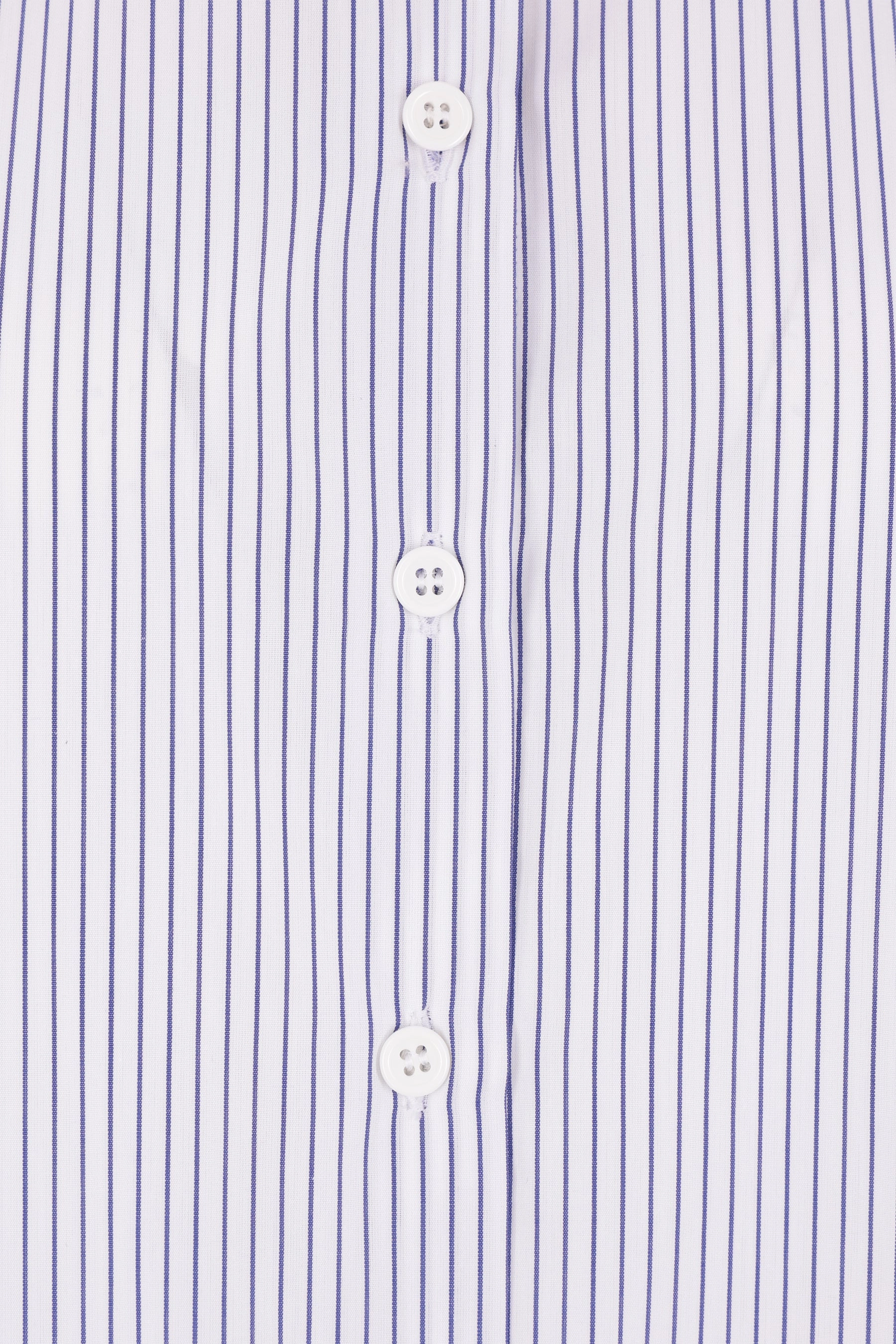 Douglas short-sleeved shirt in striped poplin