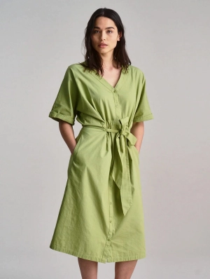 Dusk Women's Organic Cotton Dress | Sage
