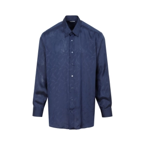 Etro Button-Up Satin Shirt