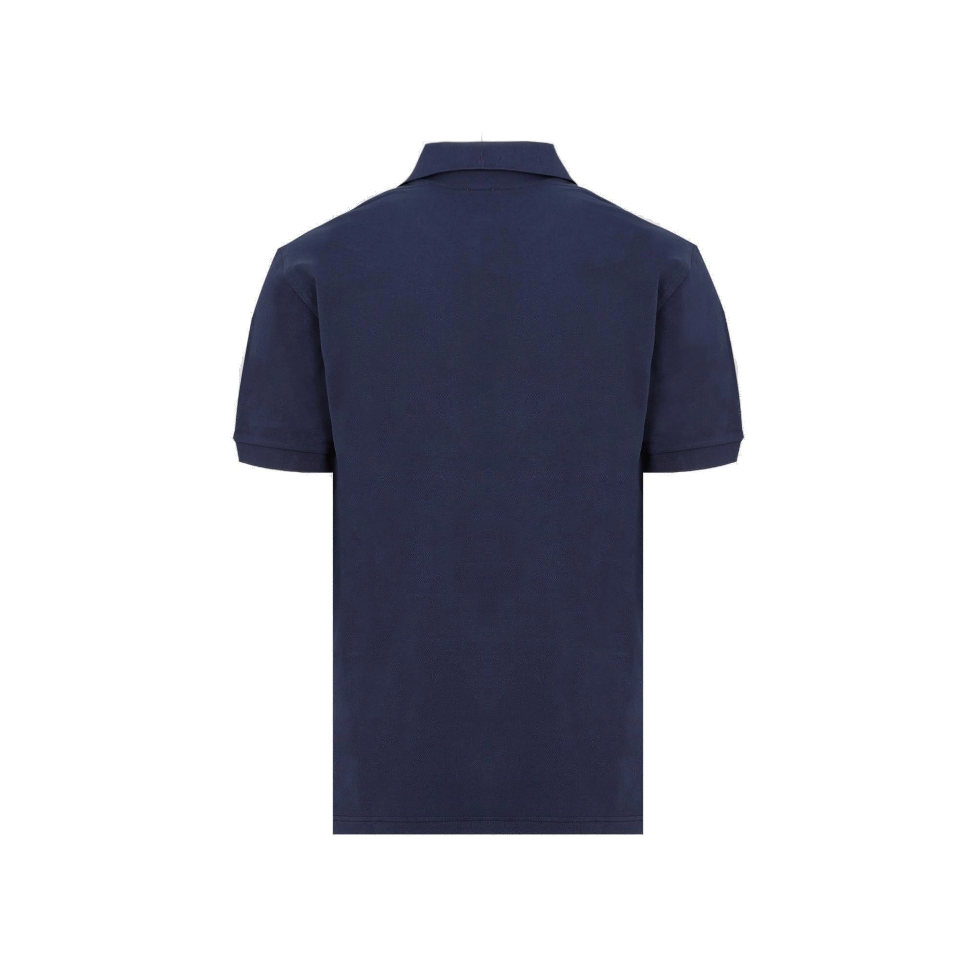 Etro Logo Embroidered Buttoned Polo Shirt