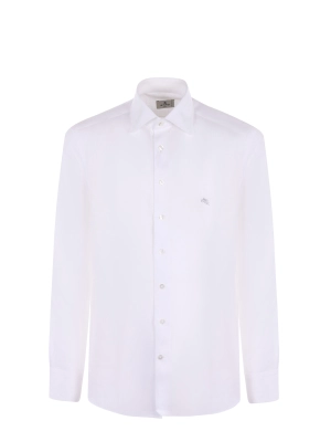 Etro Logo Embroidered Shirt