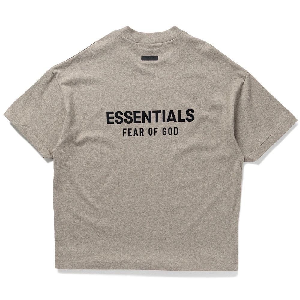 Fear Of God Essentials Jersey Crewneck Tee - Heather Gray