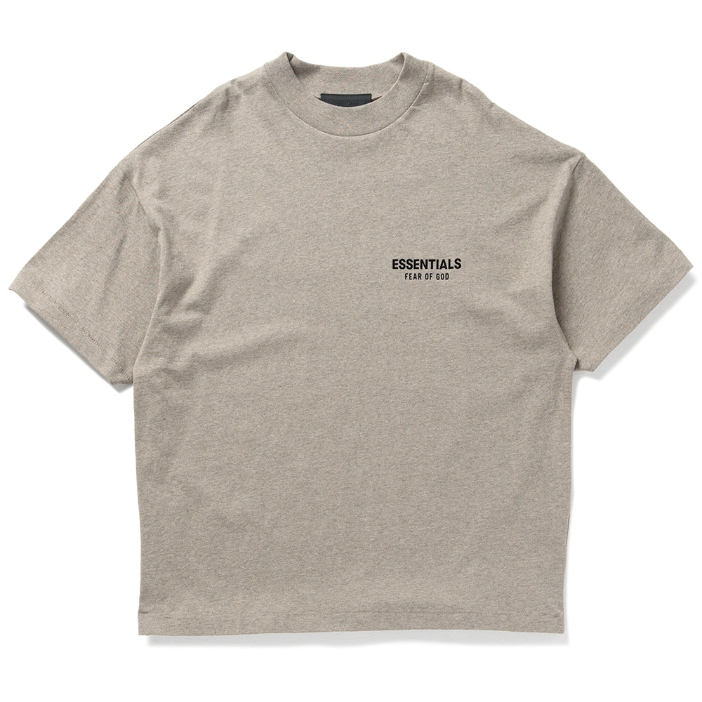 Fear Of God Essentials Jersey Crewneck Tee - Heather Gray
