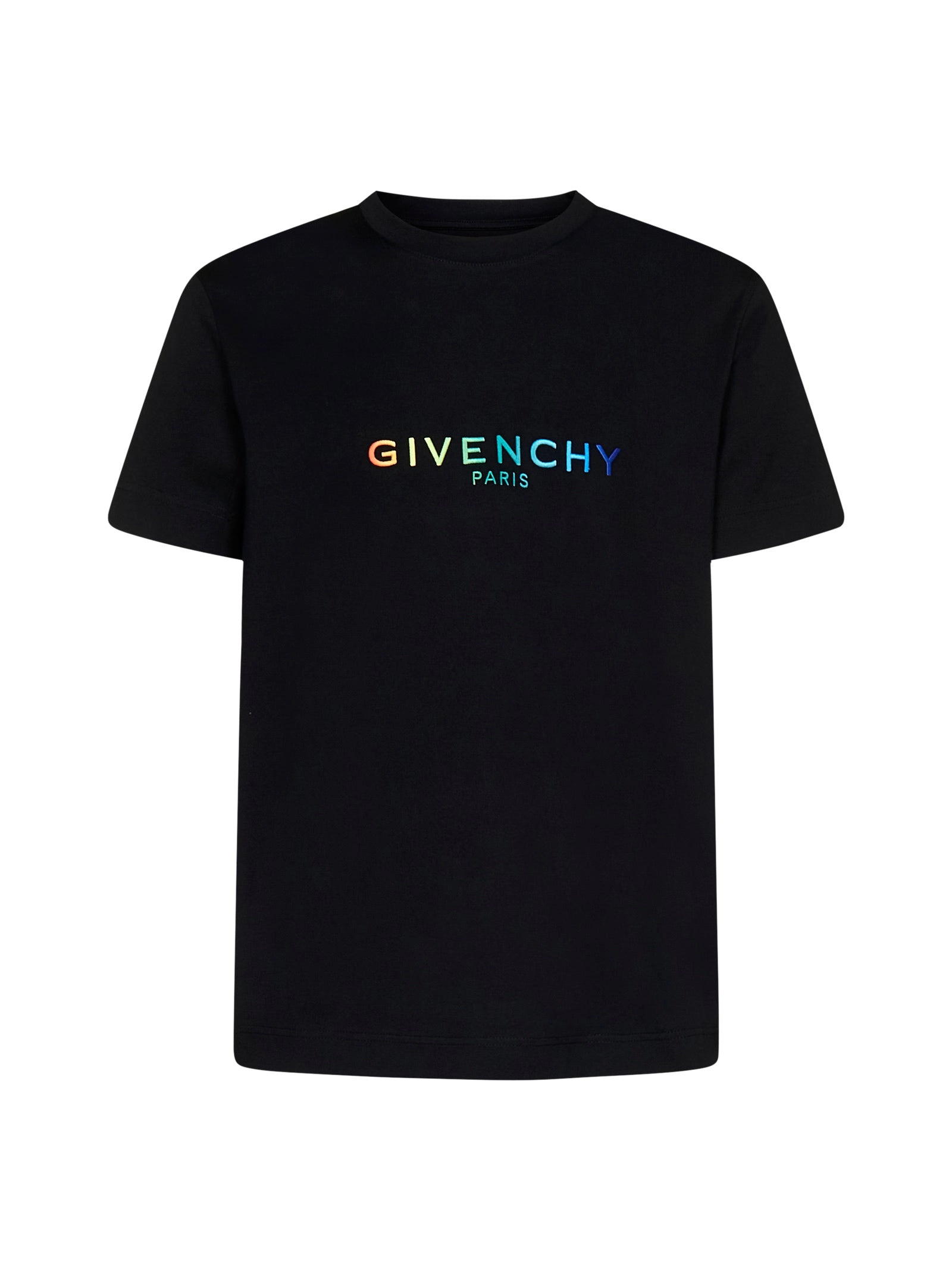 Givenchy Logo Embroidered Crewneck T-Shirt