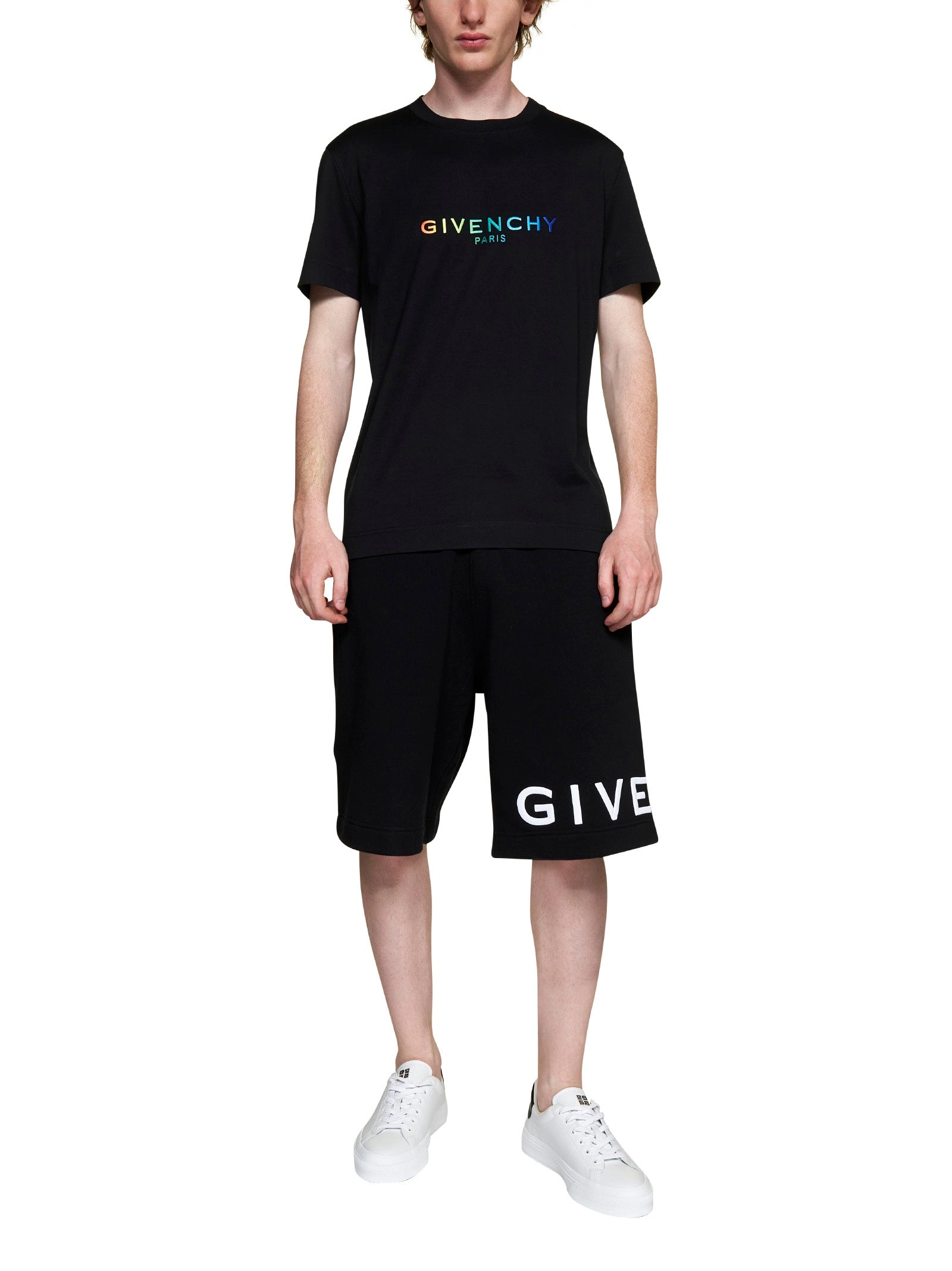 Givenchy Logo Embroidered Crewneck T-Shirt
