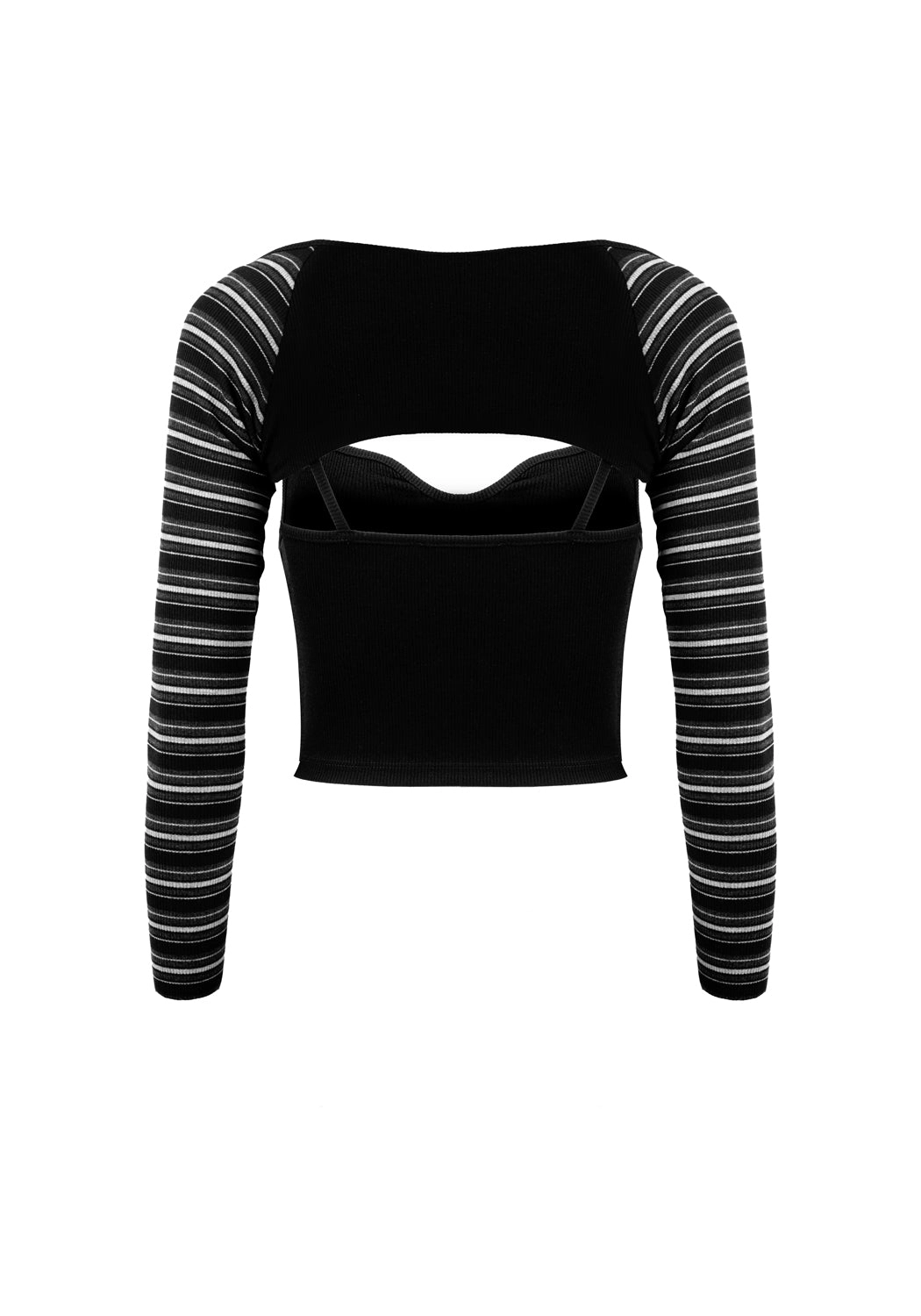 Gwen 90s Cami Top and Stripe Cardigan