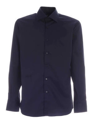 Karl Lagerfeld Signature Logo Embroidered Shirt