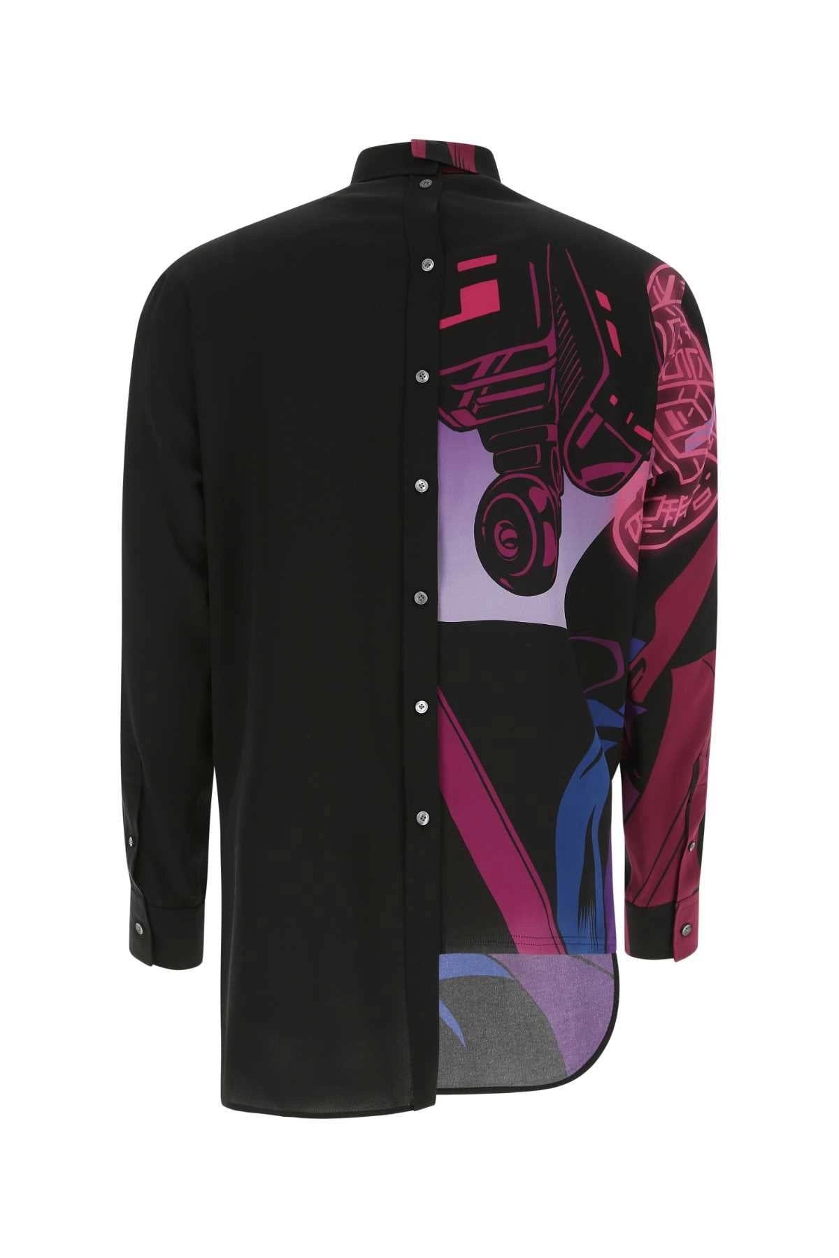 Lanvin X DC Comics Batman Printed Button-Down Shirt