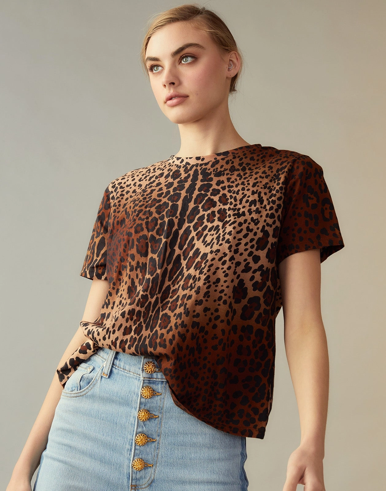 Leopard Tee