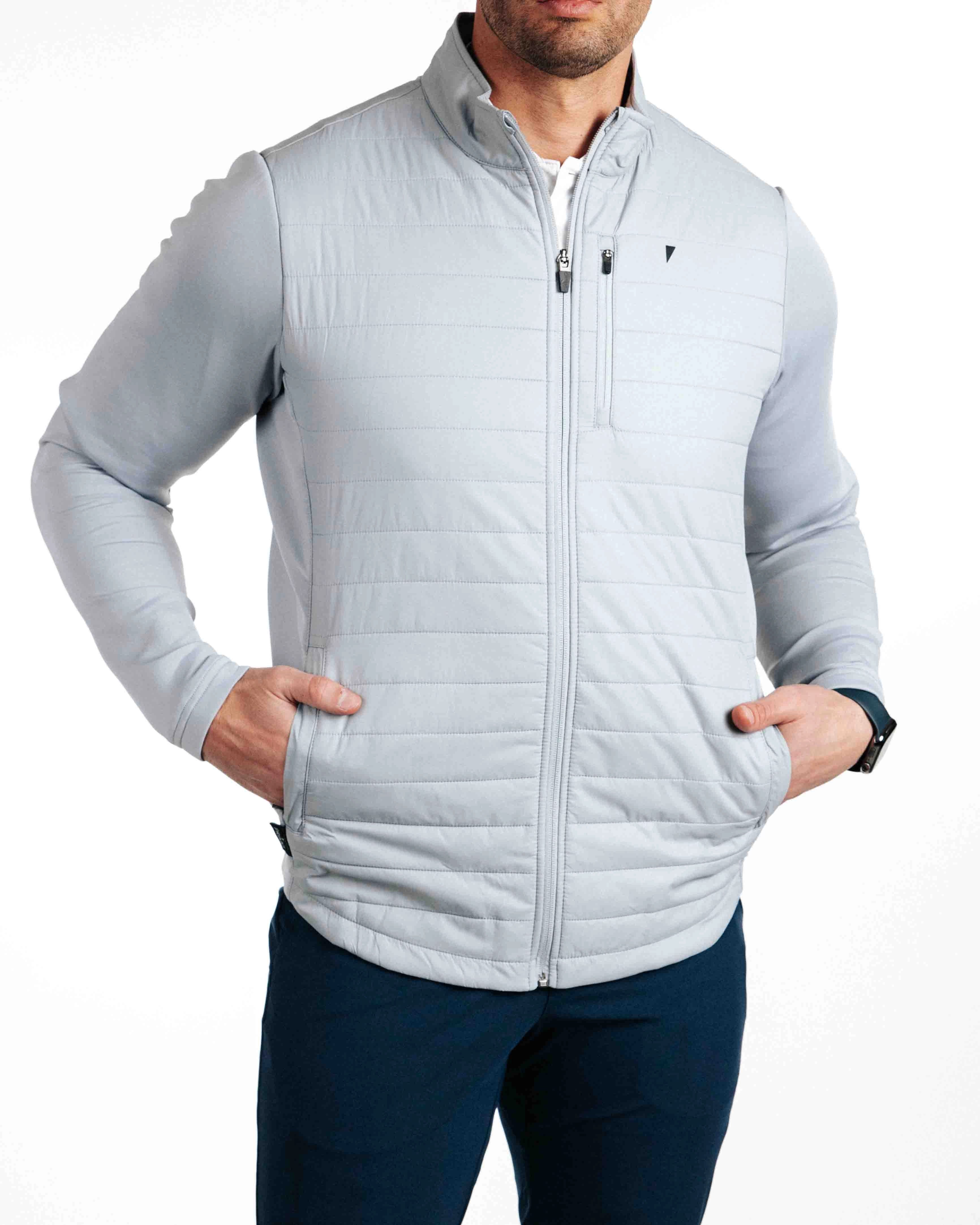 Light Gray Hybrid Jacket