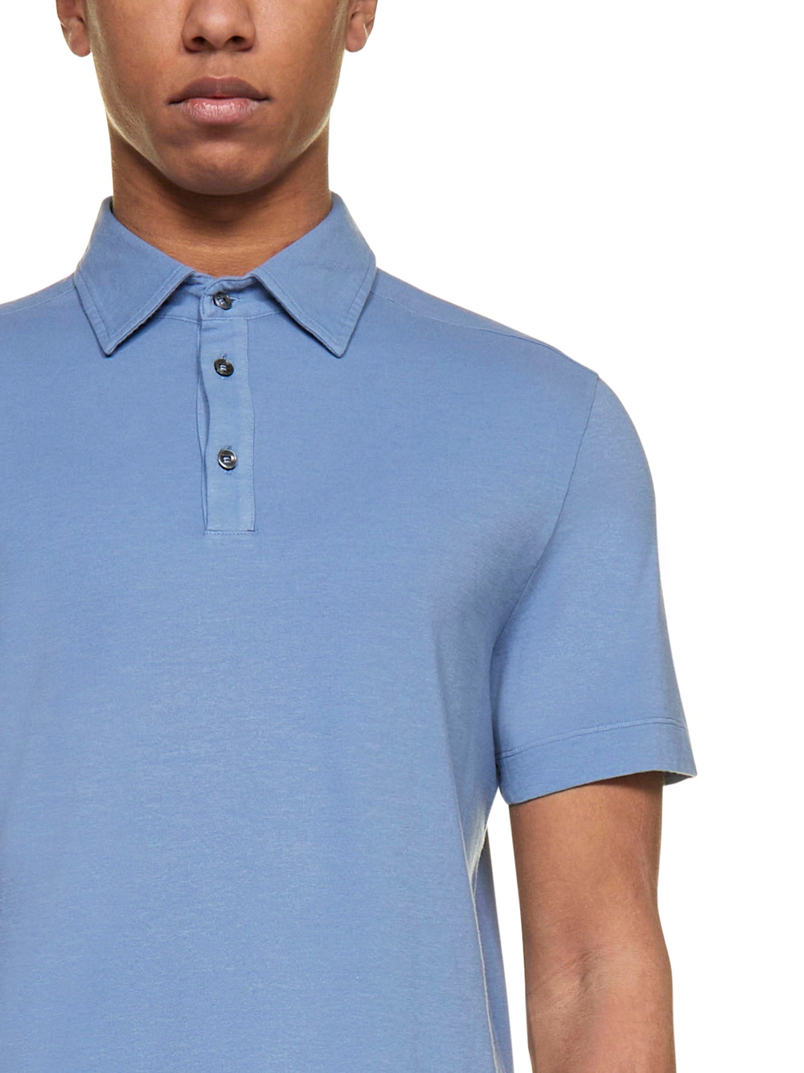 Malo Basic Straight Hem Polo Shirt