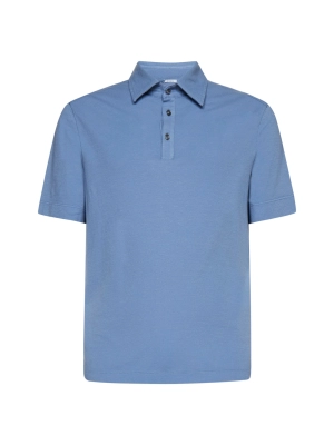Malo Basic Straight Hem Polo Shirt