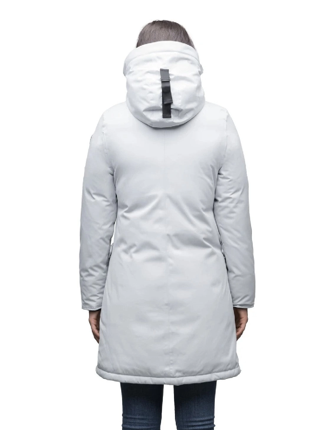 MERIDETH LADIES PARKA LIGHT GREY
