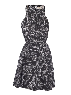 Michael Michael Kors Graphic Print Mini Dress