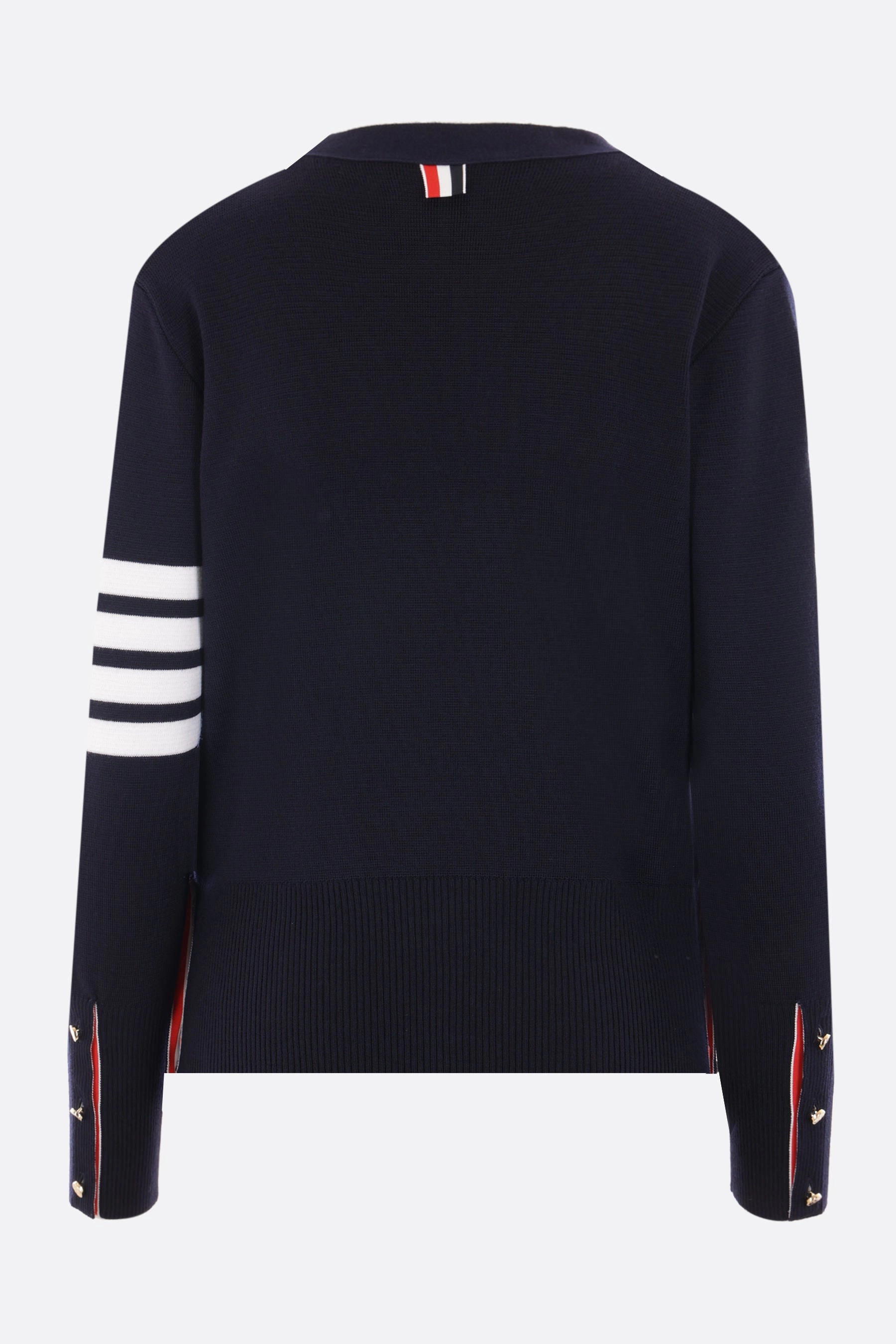 Milano 4bar wool cardigan