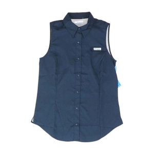 Navy Solid Button Down
