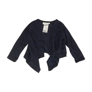 Navy Solid Cardigan Sweater