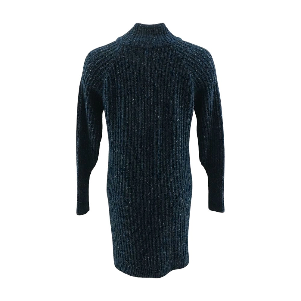 Navy Solid Cardigan Sweater