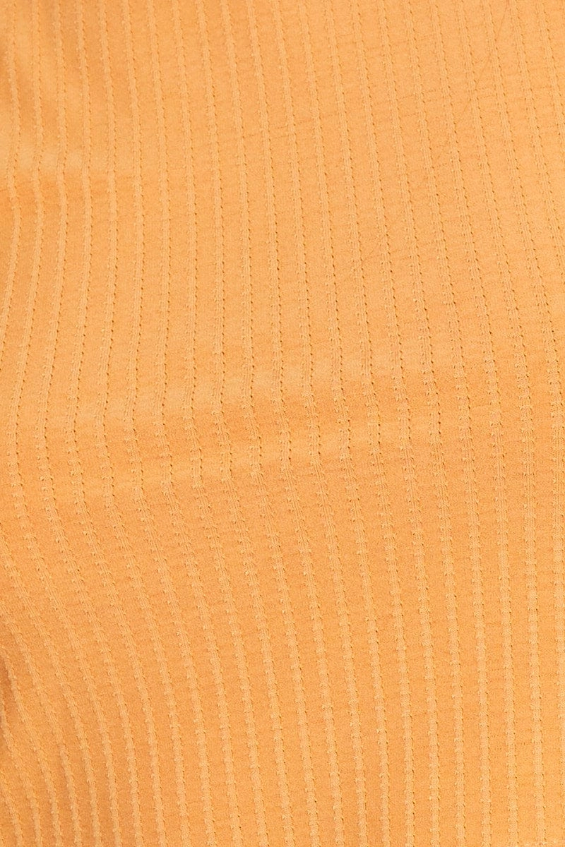 Orange Crop Top