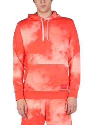 Paul Smith Printed Drawstring Hoodie