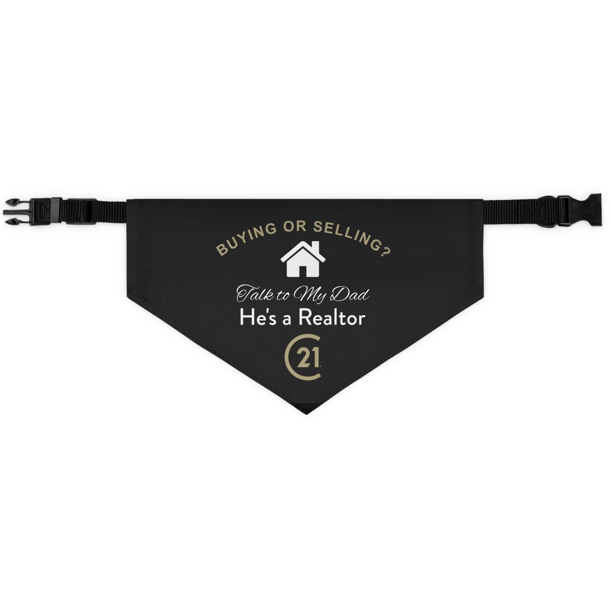 Pet Bandana - Talk to My Dad, He's a Realtor