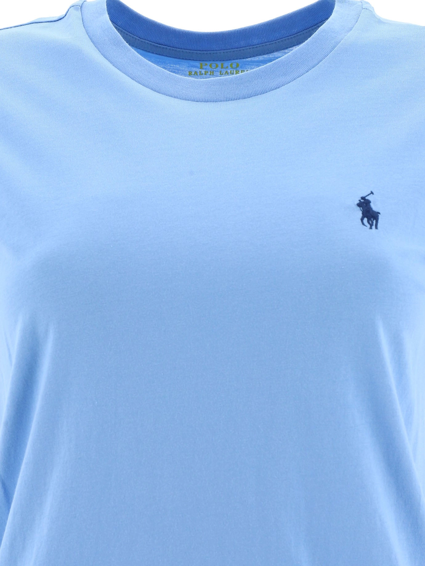 Polo Ralph Lauren Logo Embroidered Crewneck T-Shirt