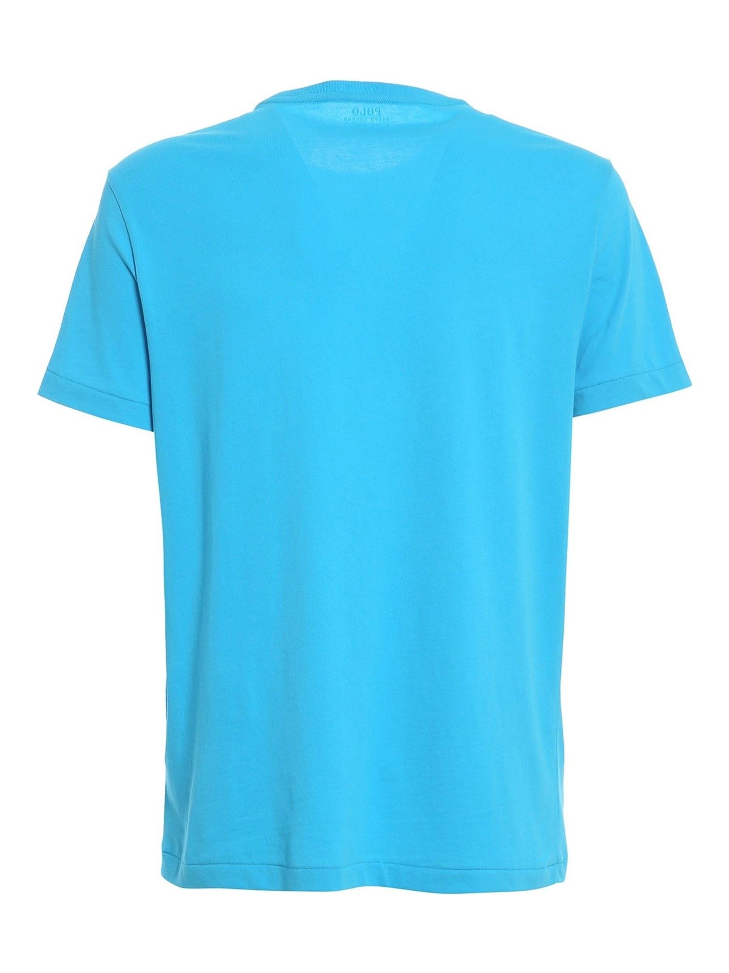 Polo Ralph Lauren Logo Embroidered Round Neck T-Shirt