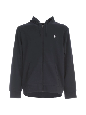 Polo Ralph Lauren Logo Embroidered Zipped Hoodie