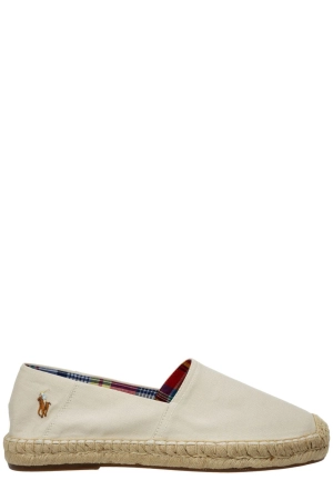 Polo Ralph Lauren Polo Pony Embroidered Flat Espadrilles