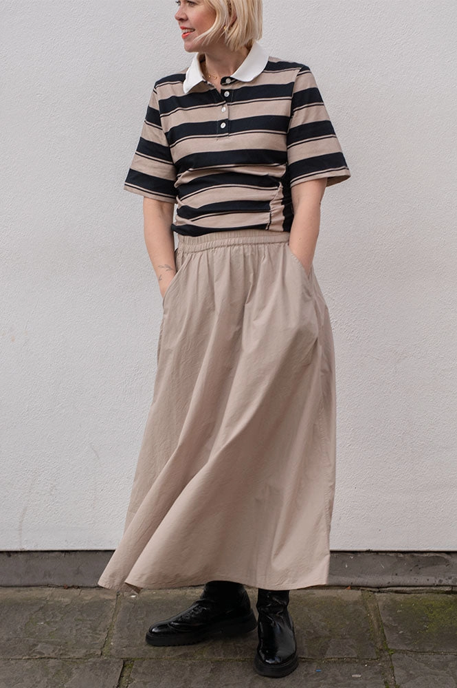Project AJ117 Hailey Khaki Skirt