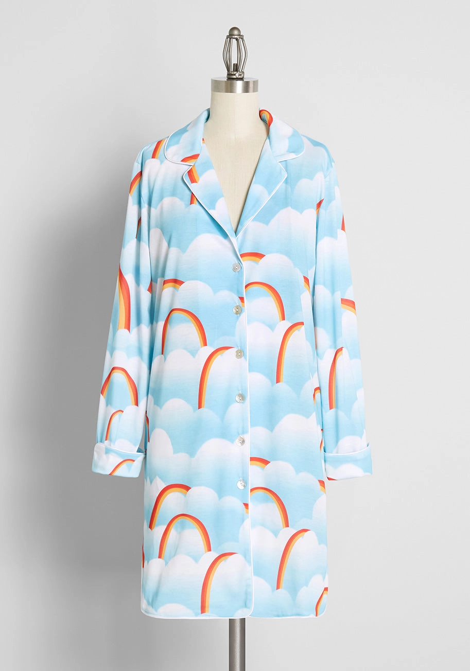 Rainbow Dream Connection Sleep Shirt
