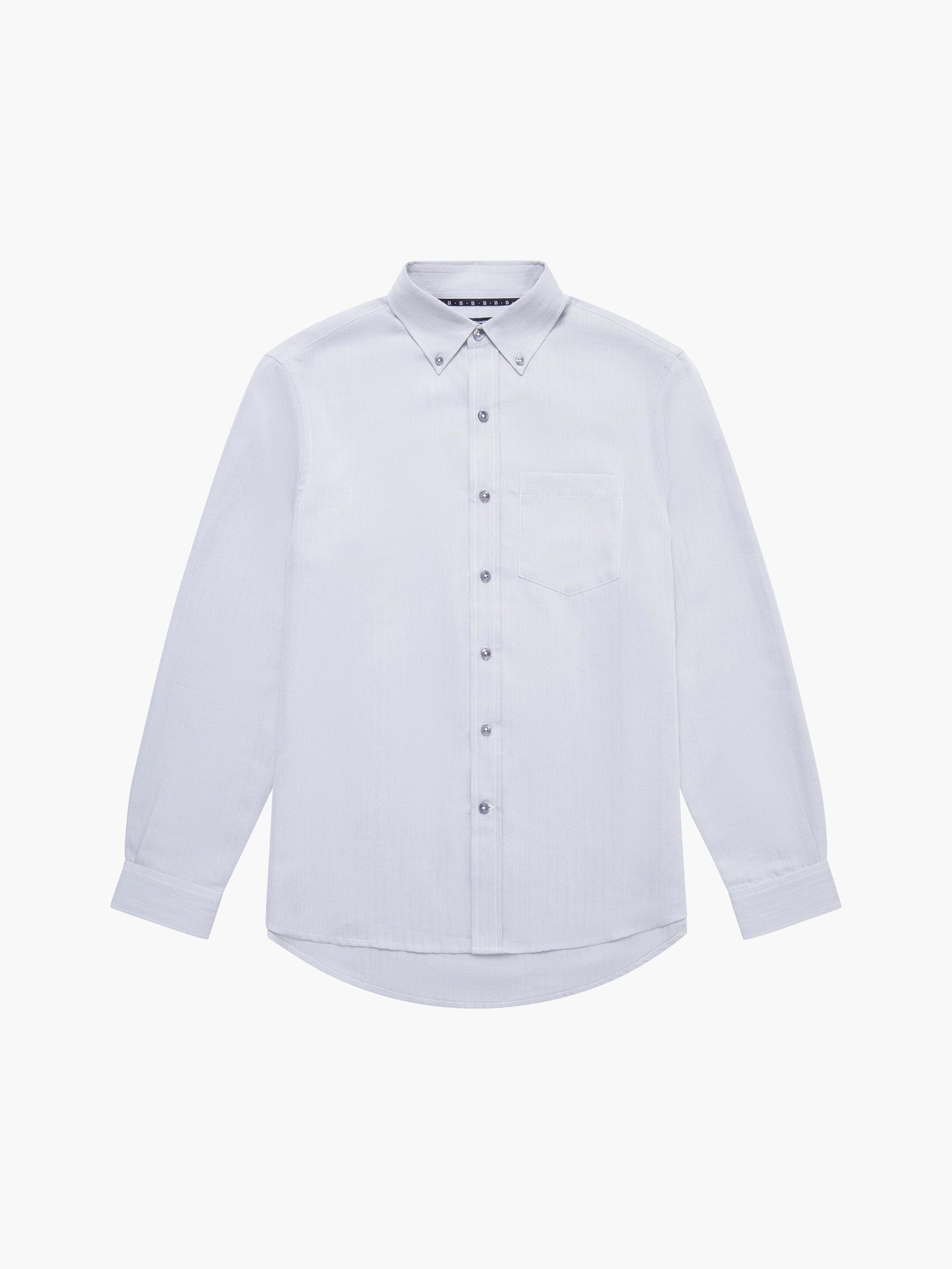 Regular Fit Herringbone Shirt