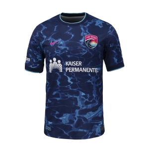 San Diego Wave Away 2025 Straight Fit Nike Stadium Shirt