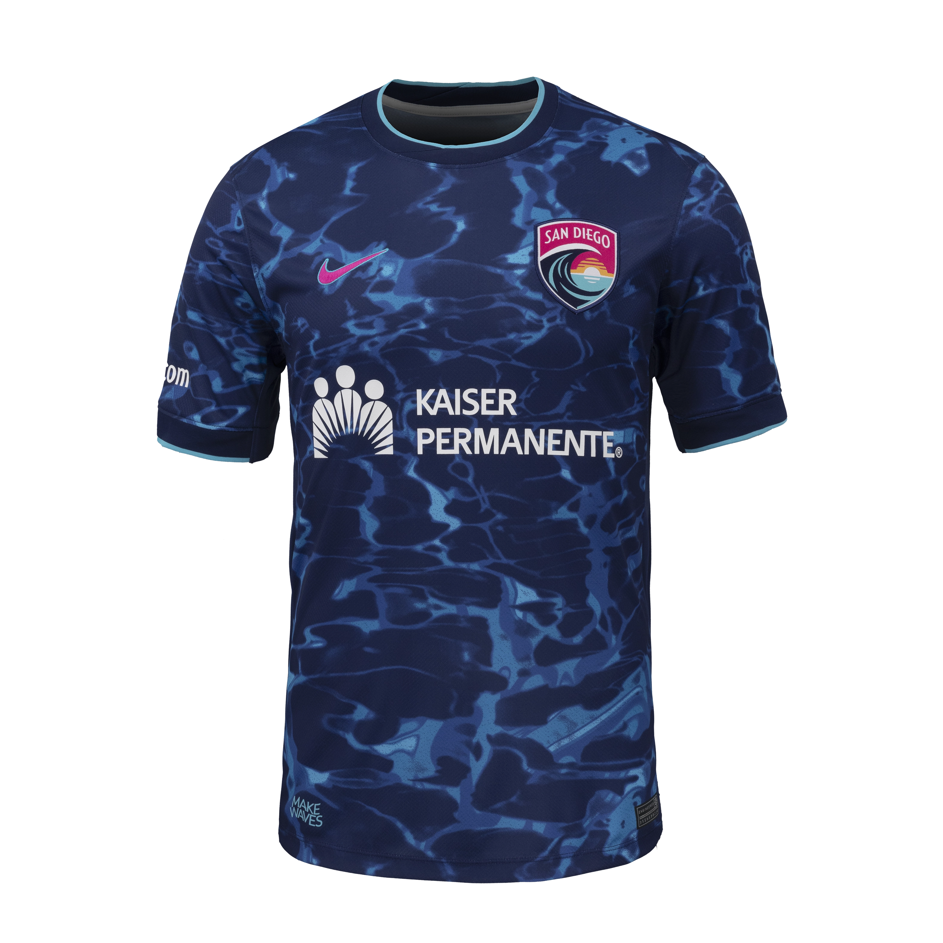 San Diego Wave Away 2025 Straight Fit Nike Stadium Shirt