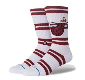 Stance Miami HEAT Logo Stripe Socks
