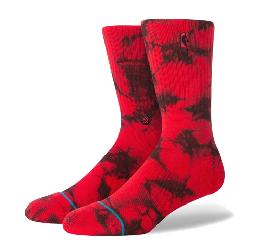 Stance NBA Logoman Dye Crew Socks