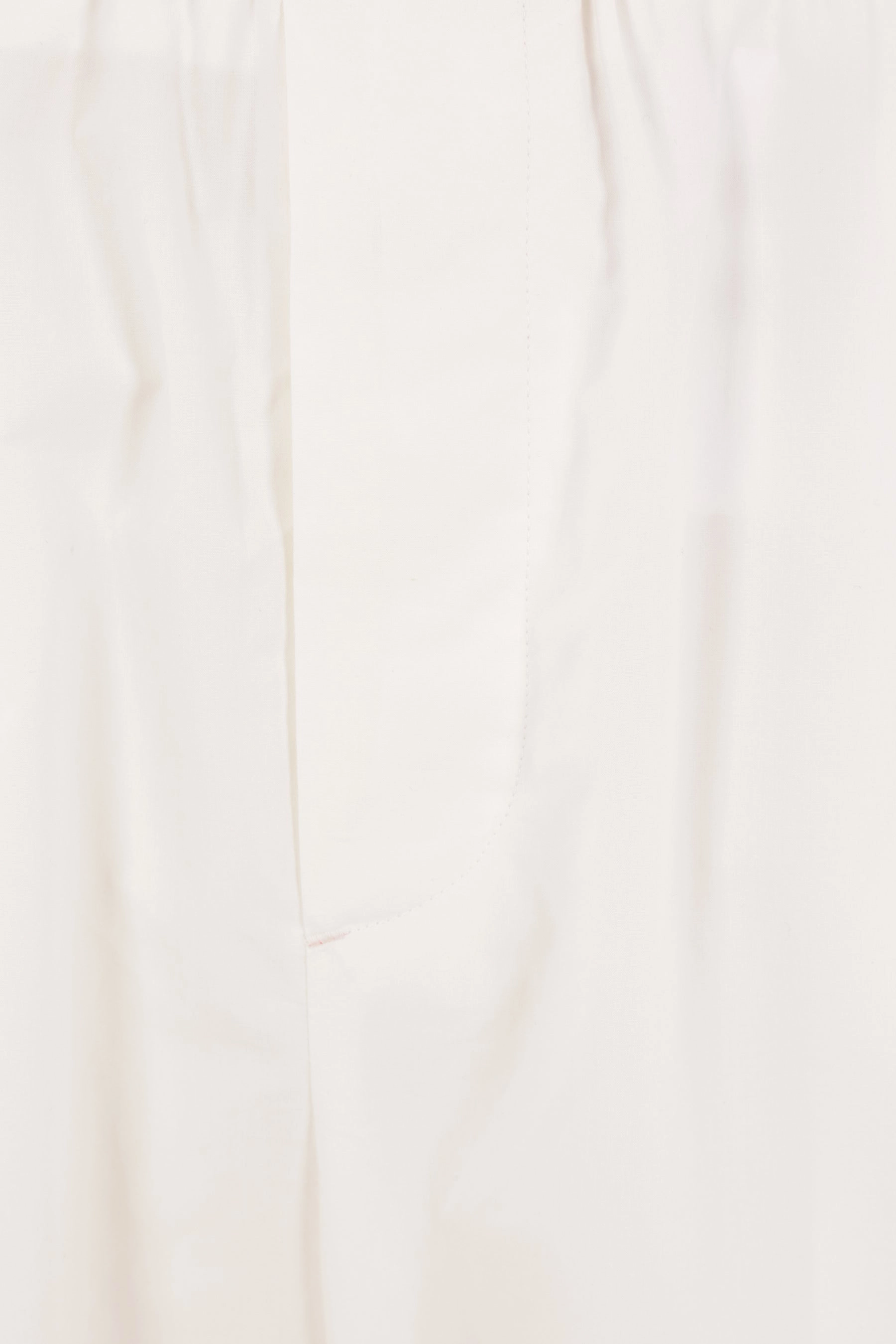 straight-leg trousers in poplin